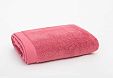 Махровое полотенце Comfort <br>500г/м2, темно-розовое